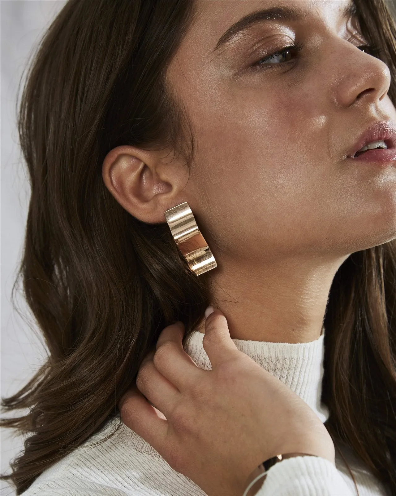 Wave Charm Earring sold by Rosefield product image thumbnail 2