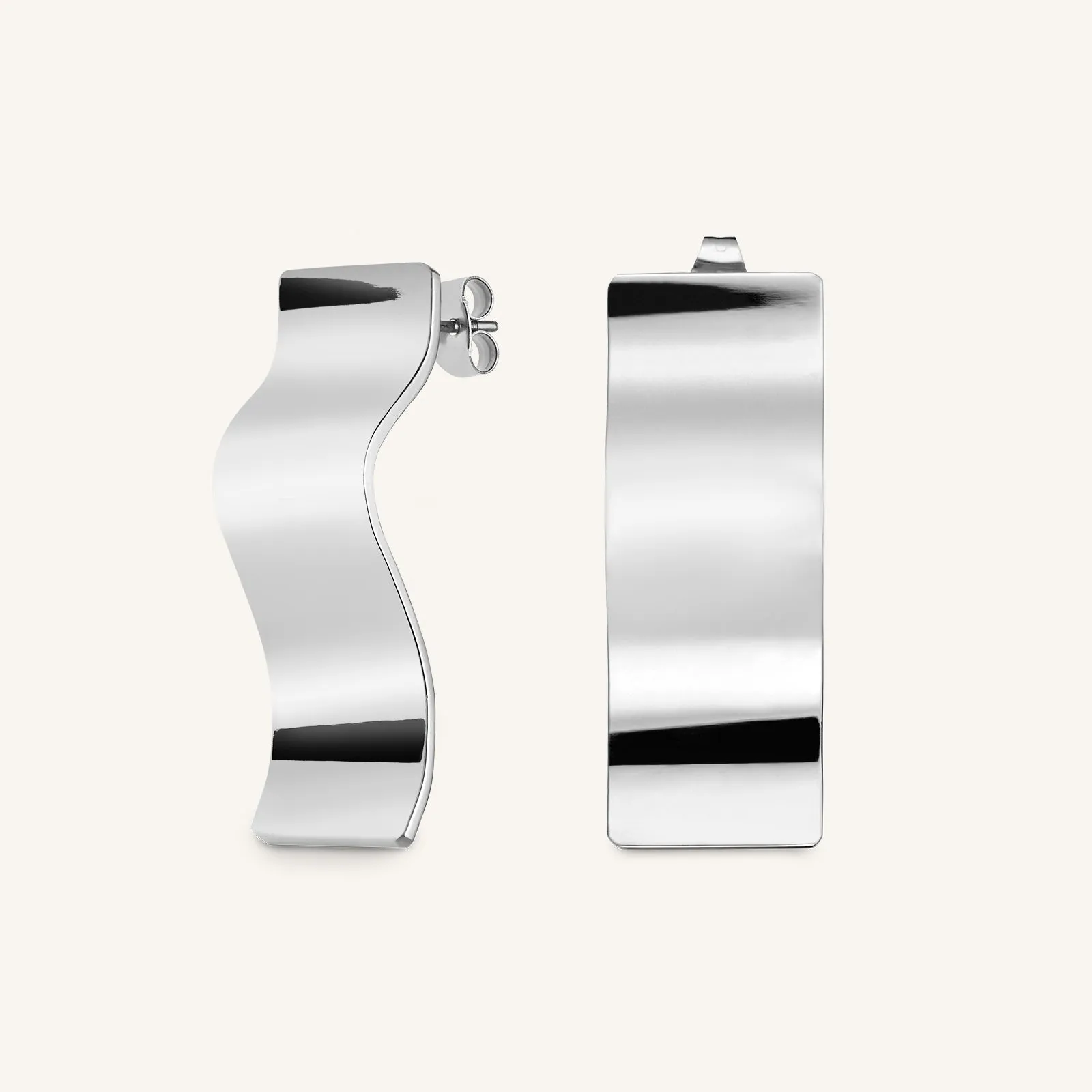 Wave Charm Earring sold by Rosefield