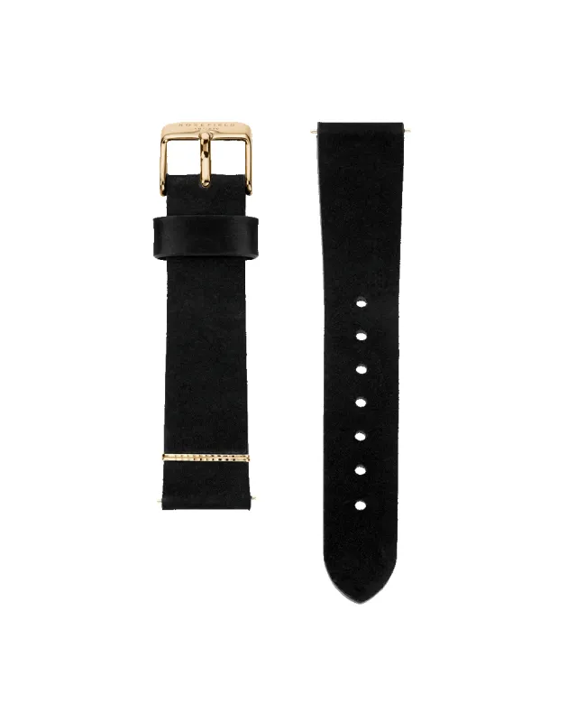 Black Gold Strap sold by Rosefield