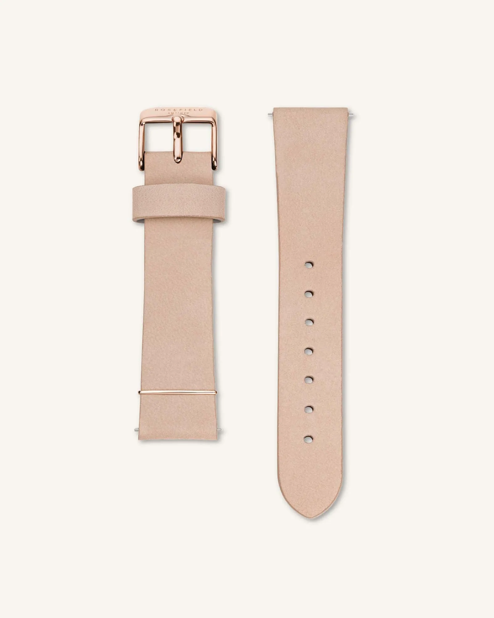 Soft Pink Rose gold Strap sold by Rosefield
