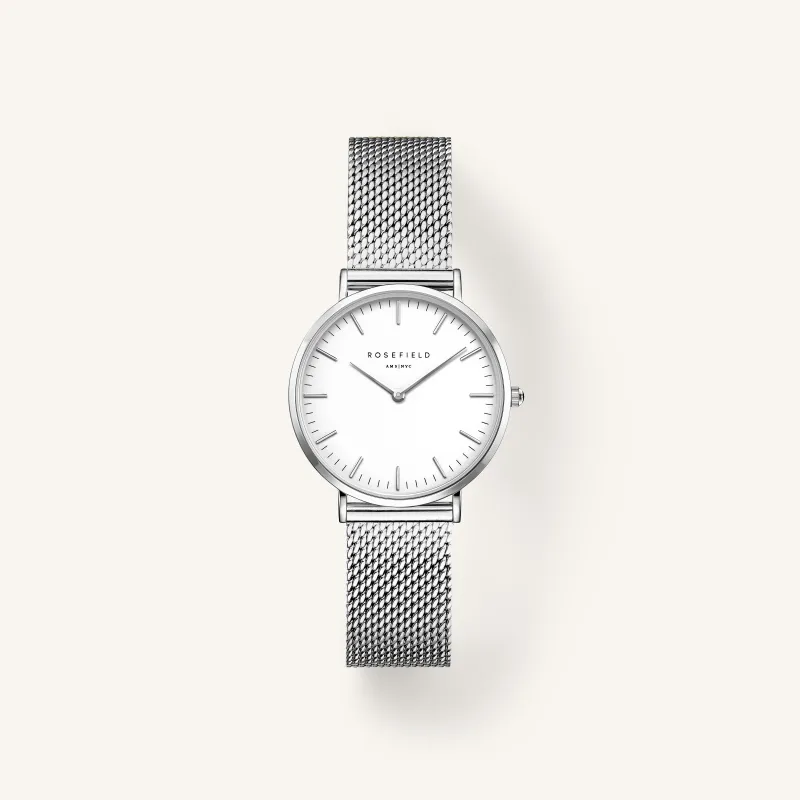 Tribeca White Silver made by Rosefield