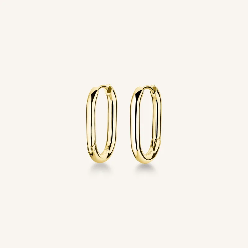 Small Oval Hoops sold by Rosefield