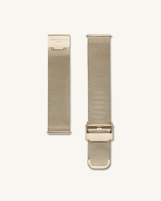 Gold Mesh Strap sold by Rosefield