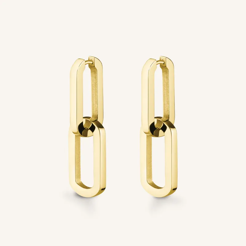 Dual Hoops made by Rosefield