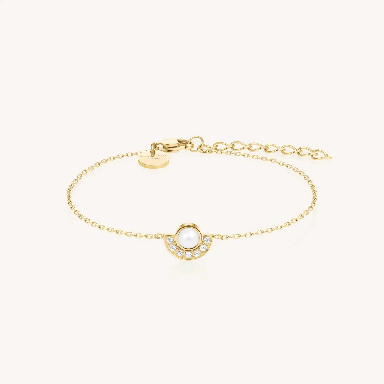 Pearl Halo Bracelet sold by Rosefield