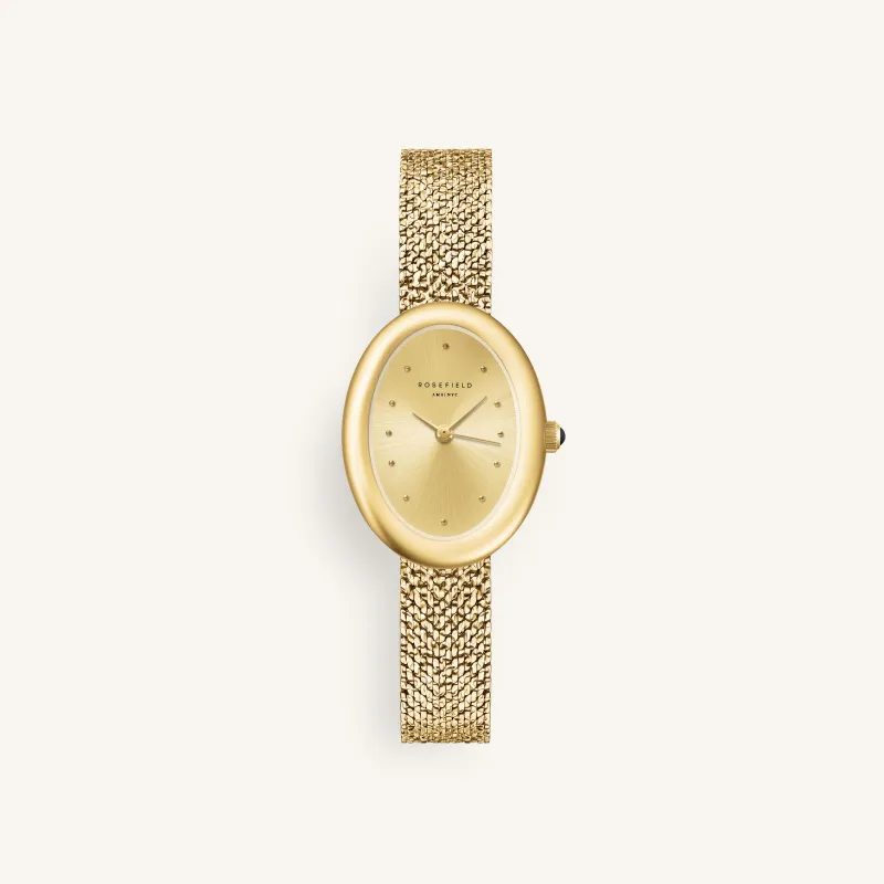 Ovale Gold Mesh made by Rosefield