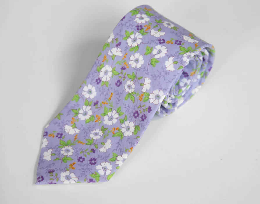 #210 Floral Print Tie sold by Alain Dupetit