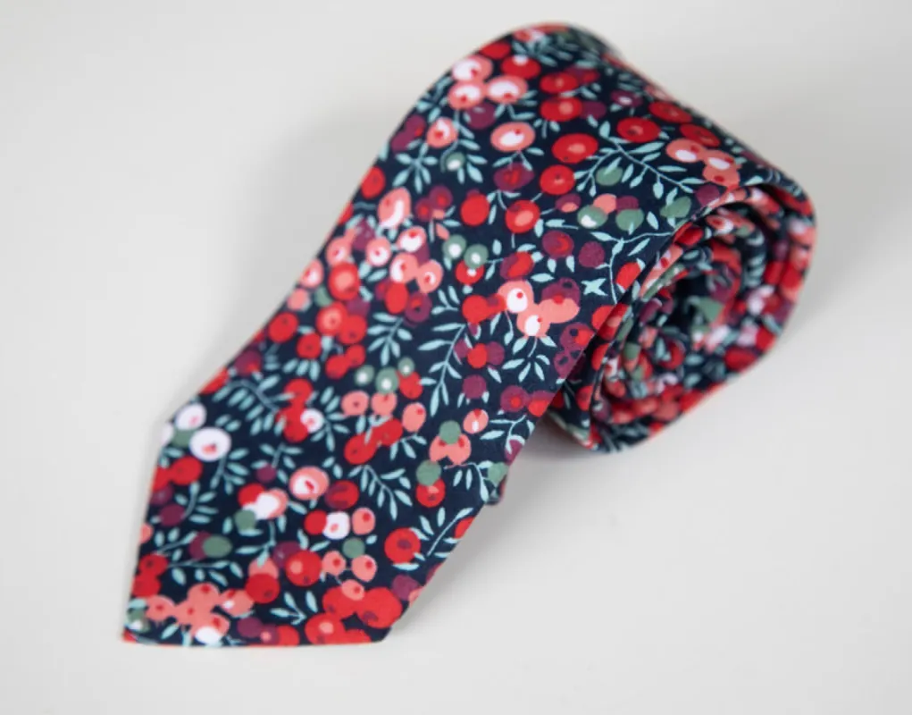 #204 Floral Print Tie sold by Alain Dupetit