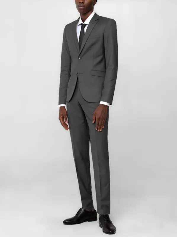 Dark Grey Two Button Suit sold by Alain Dupetit