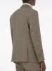 Dusty Brown Plaid Two Button Suit sold by Alain Dupetit