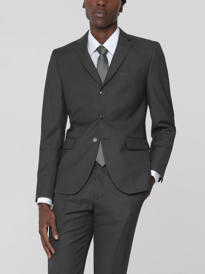 Dark Grey Three Button Suit sold by Alain Dupetit product image thumbnail 2