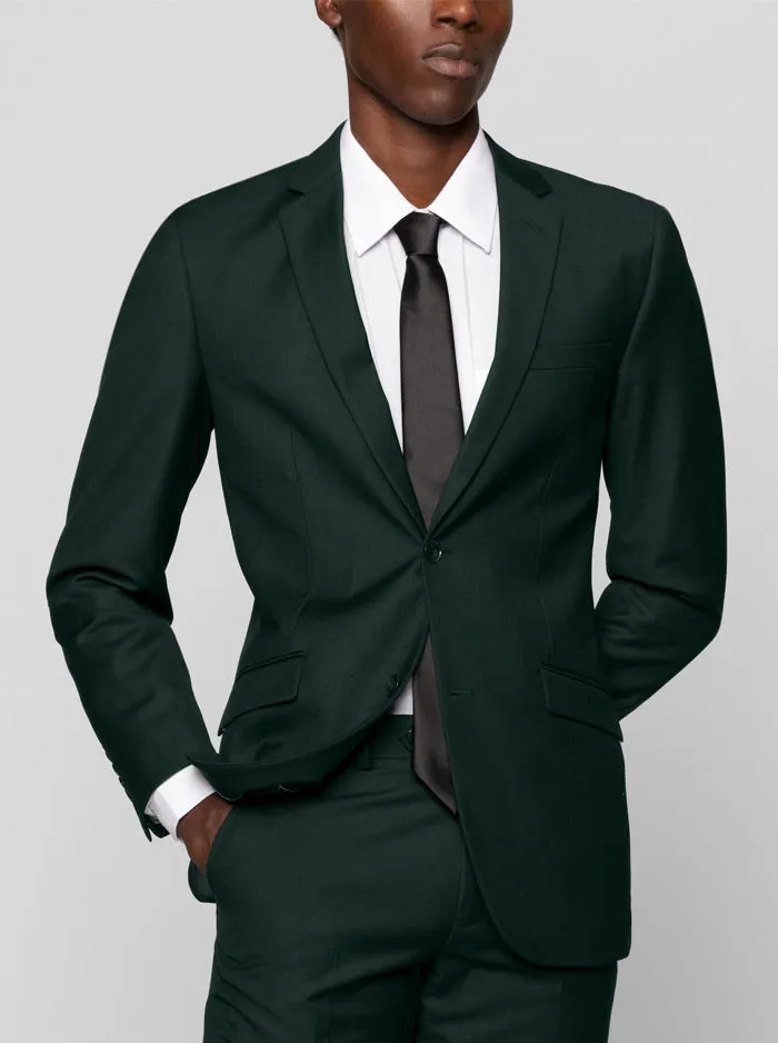 Forest Green Two Button Suit sold by Alain Dupetit product image thumbnail 2