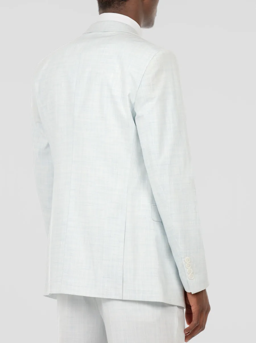 Light Grey & Skylark Blue Three Piece Suit (Clearance) sold by Alain Dupetit product image thumbnail 3