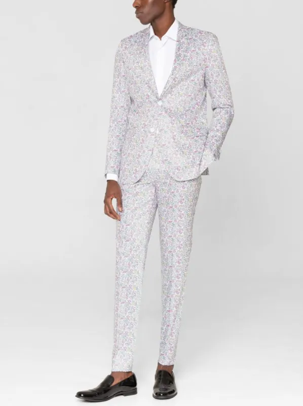 Floral Two Button Suit sold by Alain Dupetit