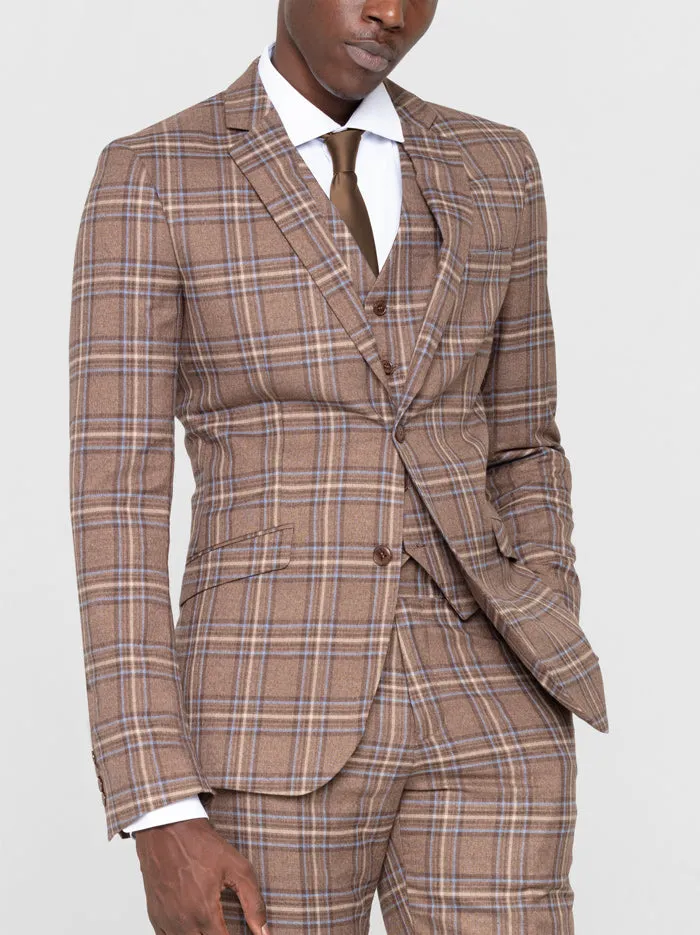 Woodhurst Plaid Three Piece Suit (Clearance) sold by Alain Dupetit product image thumbnail 4