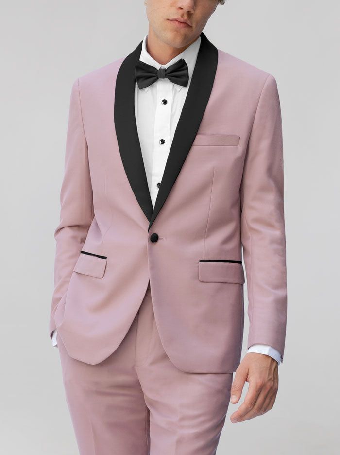 Soft Rose Tuxedo with Shawl Lapel sold by Alain Dupetit product image thumbnail 2
