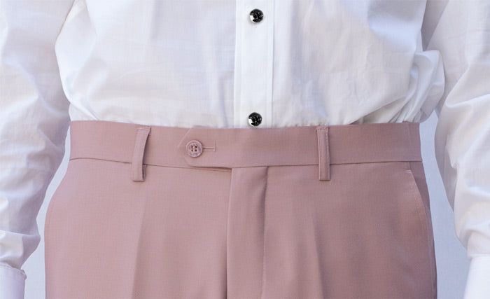 Soft Rose Tuxedo with Shawl Lapel sold by Alain Dupetit product image thumbnail 4