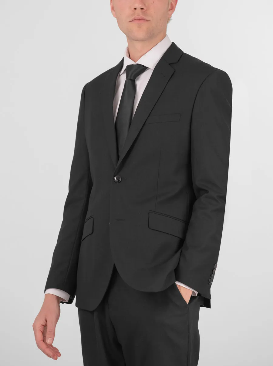 Black Two Button Suit sold by Alain Dupetit product image thumbnail 2