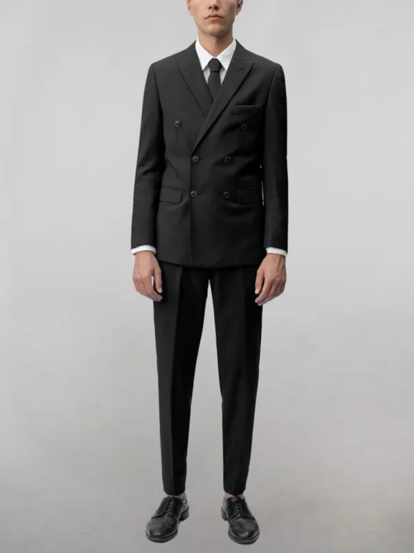 Black Double Breasted Suit sold by Alain Dupetit