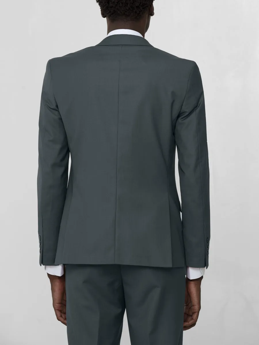 Olive Green Two Button Suit sold by Alain Dupetit product image thumbnail 4