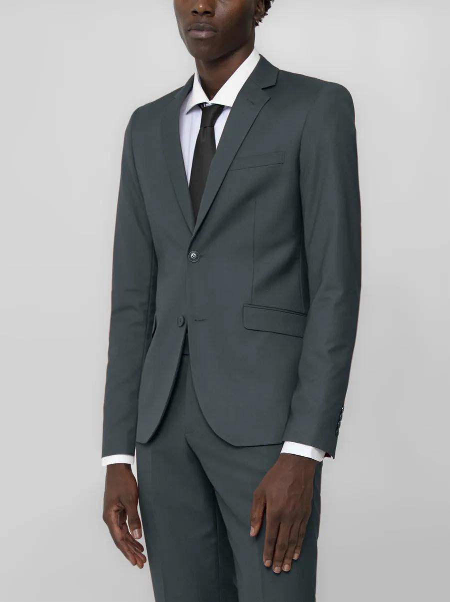 Olive Green Two Button Suit sold by Alain Dupetit product image thumbnail 3