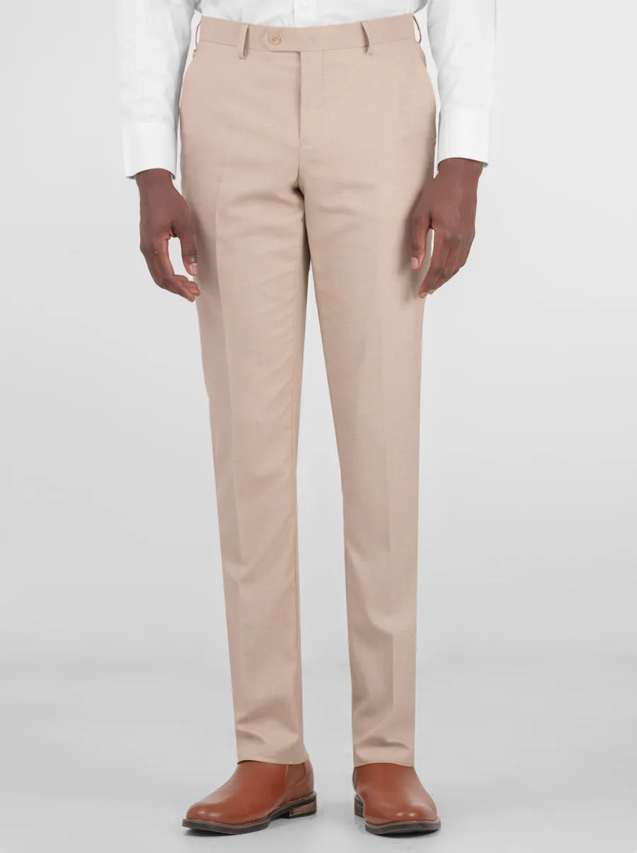 Light Beige Two Button Suit sold by Alain Dupetit product image thumbnail 4