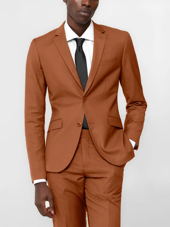 Copper Two Button Suit sold by Alain Dupetit product image thumbnail 3