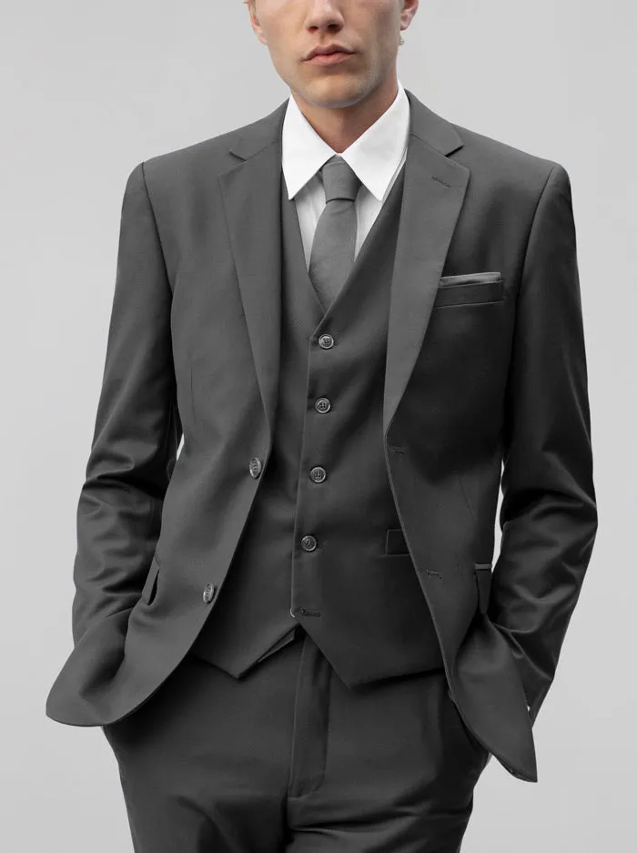 Dark Grey Three Piece Suit sold by Alain Dupetit product image thumbnail 3