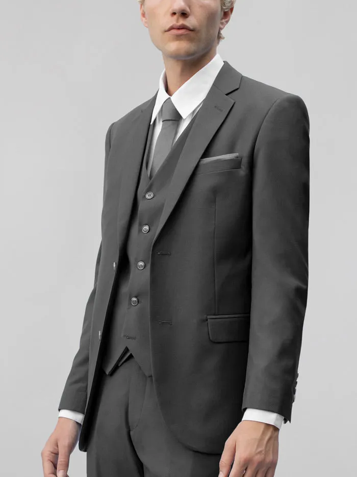 Dark Grey Three Piece Suit sold by Alain Dupetit product image thumbnail 4