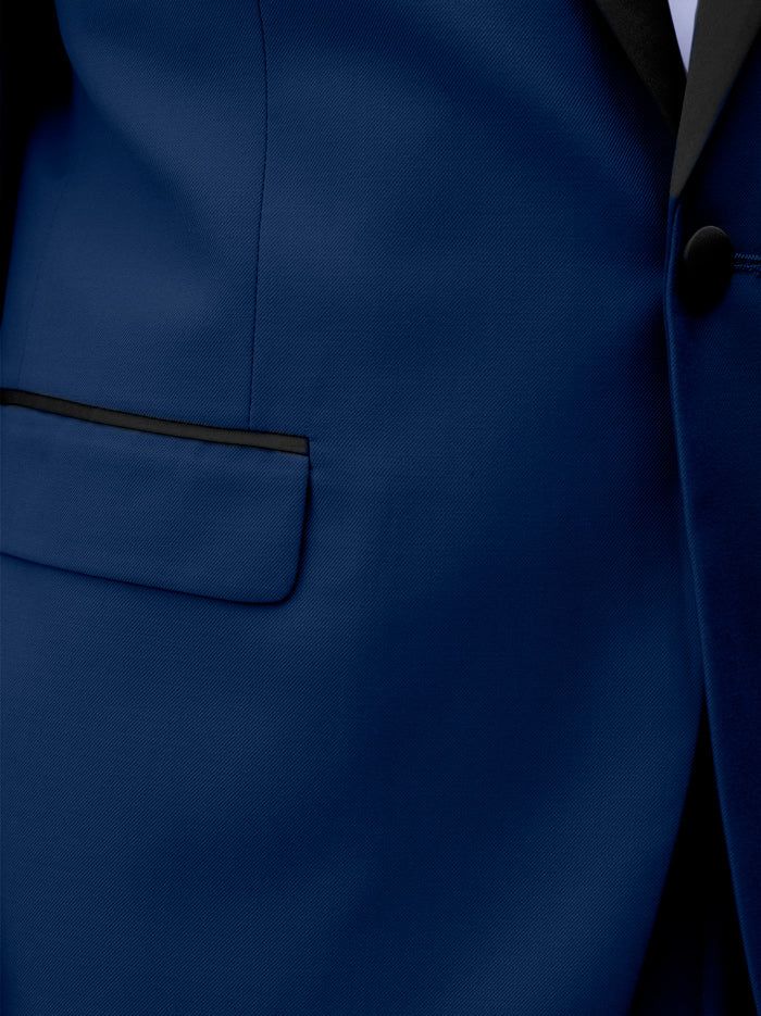 Royal Blue Tuxedo with Shawl Lapel sold by Alain Dupetit product image thumbnail 4