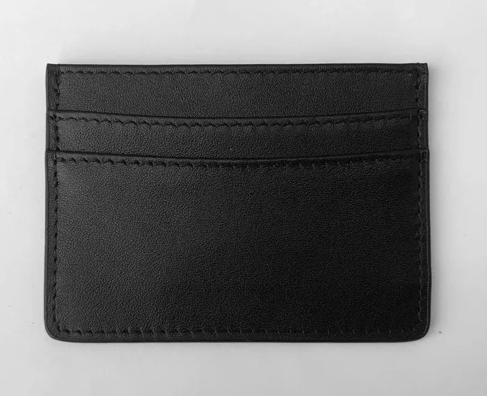 Black Leather Card Holder sold by Alain Dupetit product image thumbnail 2