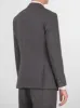 Charcoal Plaid Three Piece Peak Lapel Suit sold by Alain Dupetit