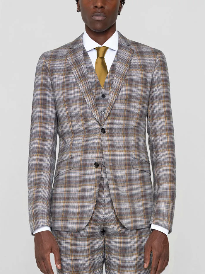 Harwich Plaid Three Piece Suit (Clearance) sold by Alain Dupetit product image thumbnail 5