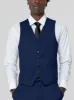Royal Blue Birdseye Three Piece Suit sold by Alain Dupetit