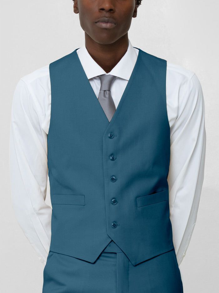 Peacock Green Three Piece Suit (Clearance) sold by Alain Dupetit product image thumbnail 4