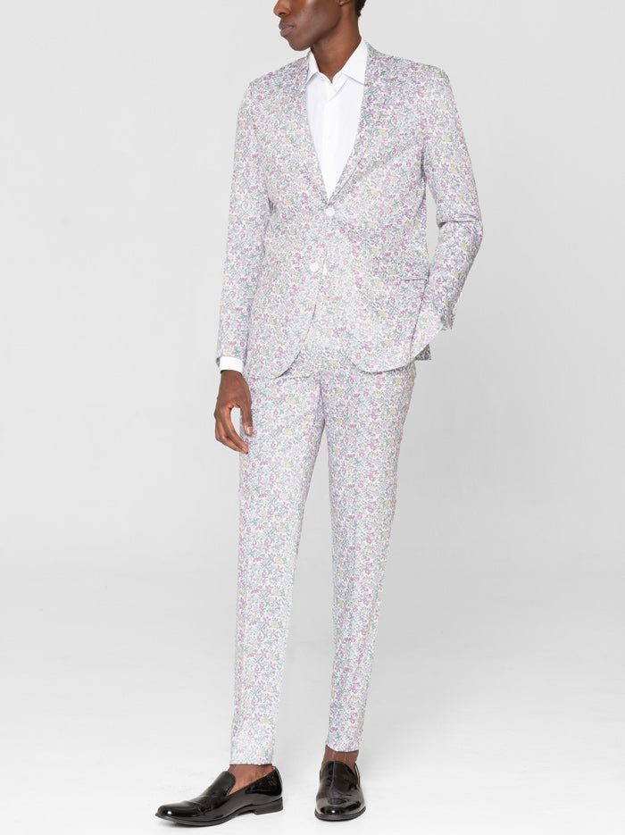 Floral Two Button Suit sold by Alain Dupetit