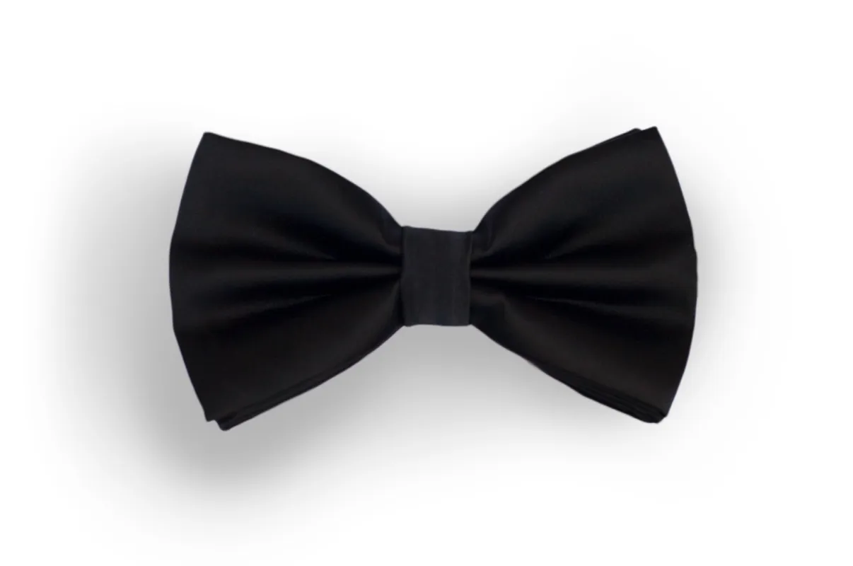 #101 Black Bow Tie made by Alain Dupetit