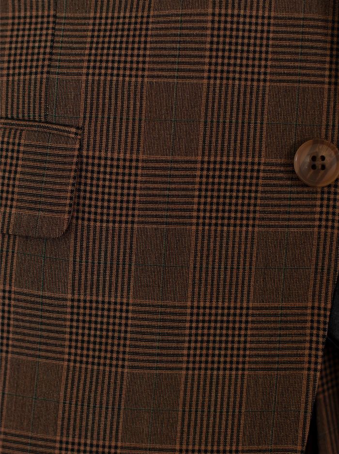 Golden Brown Glen Plaid Three Piece Suit (Clearance) sold by Alain Dupetit product image thumbnail 5