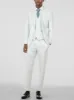 Light Grey & Skylark Blue Three Piece Suit (Open Box) sold by Alain Dupetit