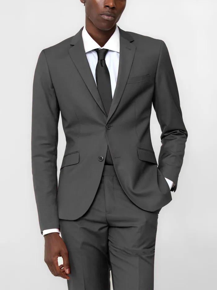 Dark Grey Two Button Suit (Open Box) sold by Alain Dupetit product image thumbnail 3