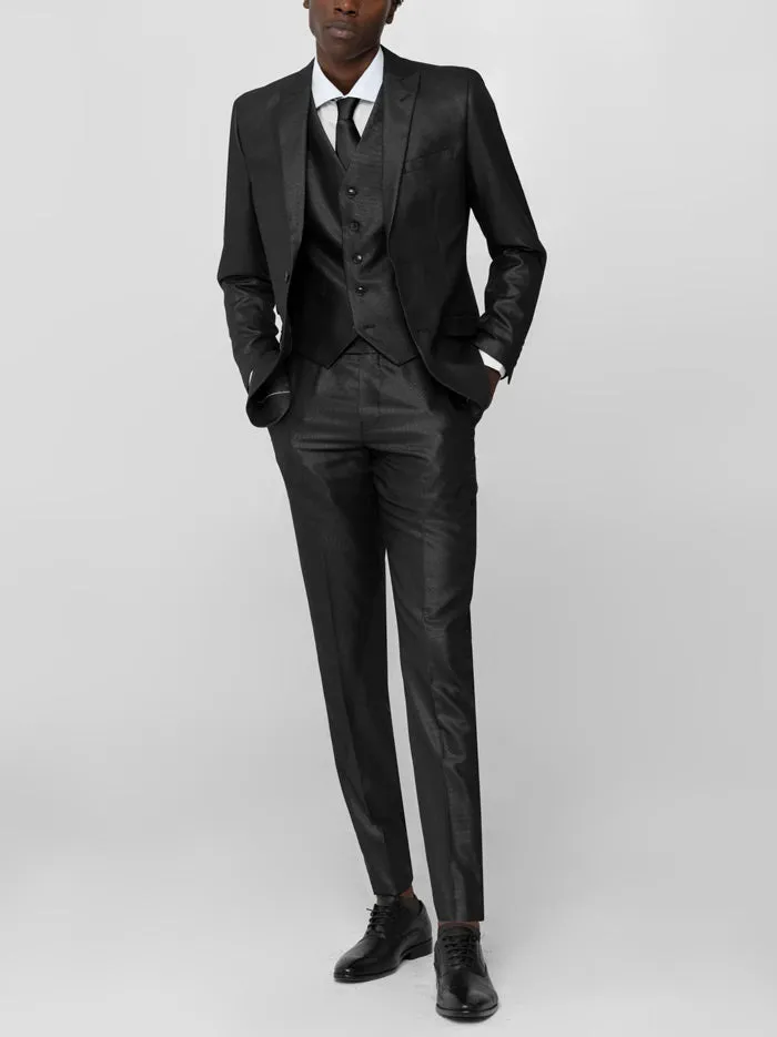 Shimmer Black Three Piece Suit (Clearance) sold by Alain Dupetit