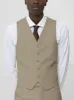 Beige Three Piece Peak Lapel Suit (Open Box) sold by Alain Dupetit