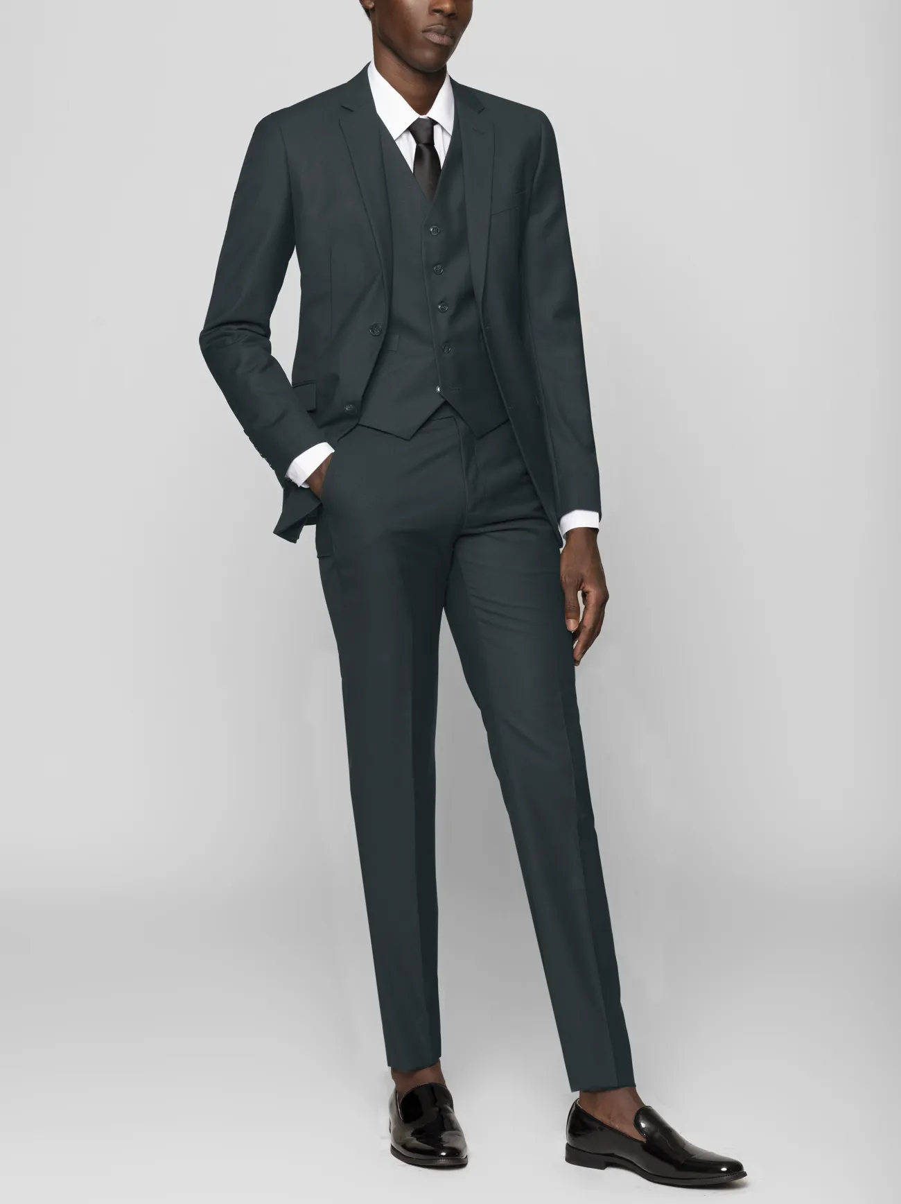 Stone Green Three Piece Suit (Clearance) sold by Alain Dupetit