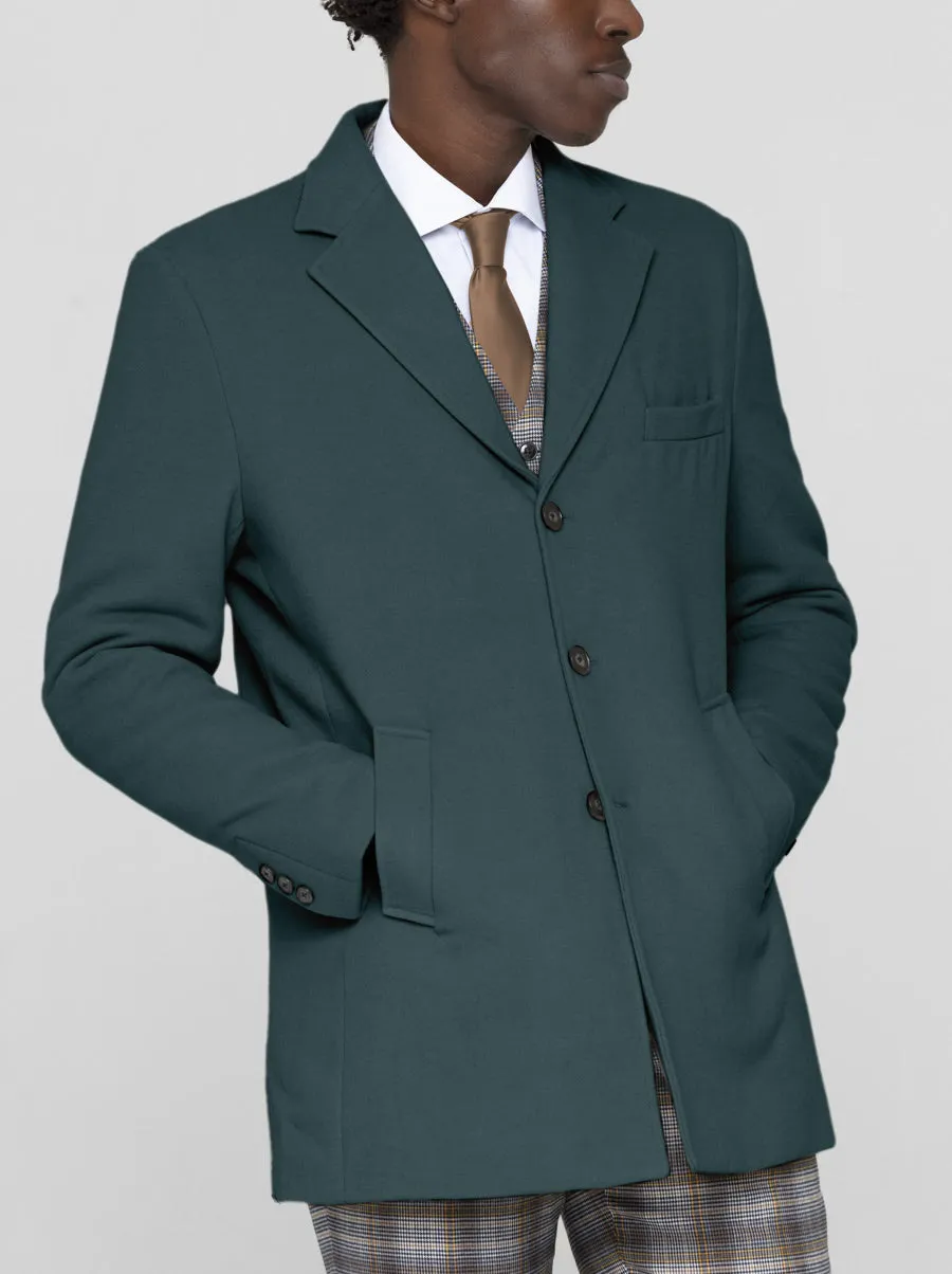 Forest Green Overcoat by Capucci (Clearance) sold by Alain Dupetit product image thumbnail 2