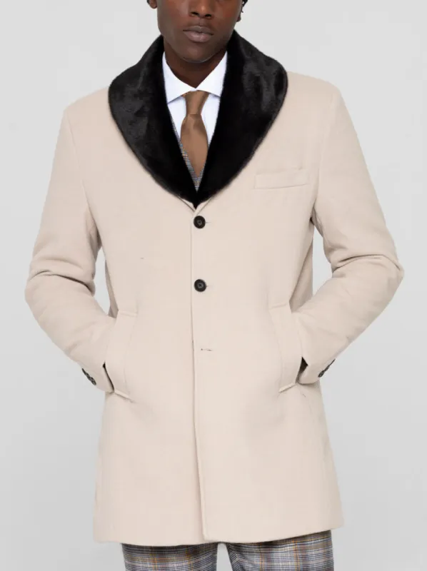 Beige Overcoat by Capucci (Clearance) sold by Alain Dupetit