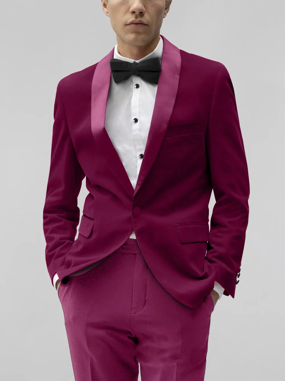 Raspberry Velvet Tuxedo (Clearance) sold by Alain Dupetit product image thumbnail 2