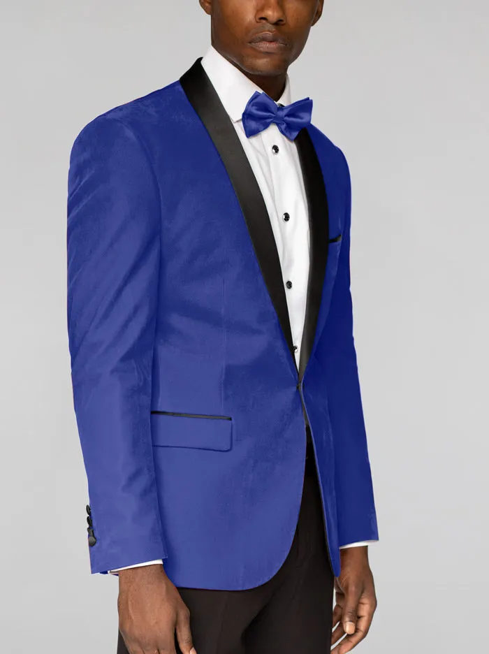 Electric Blue Velvet Tuxedo (Clearance) sold by Alain Dupetit product image thumbnail 2