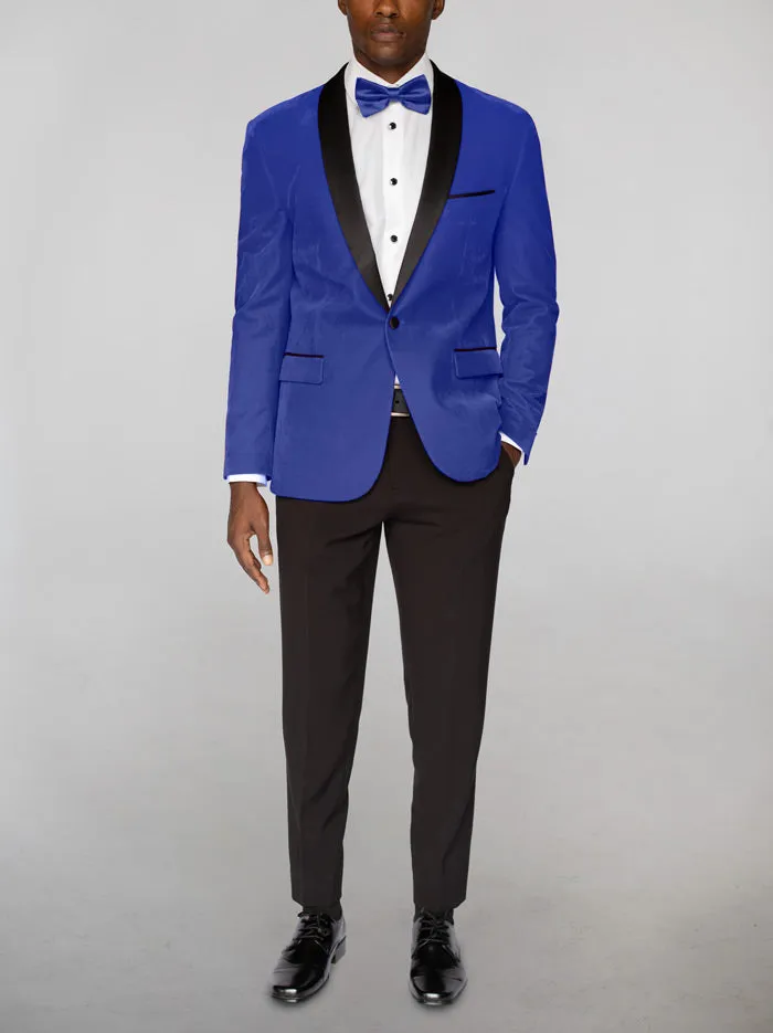 Electric Blue Velvet Tuxedo (Clearance) sold by Alain Dupetit