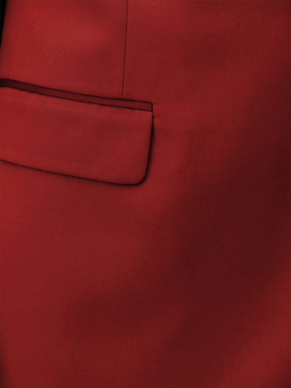 Red Tuxedo with Shawl Lapel for Prom sold by Alain Dupetit product image thumbnail 4