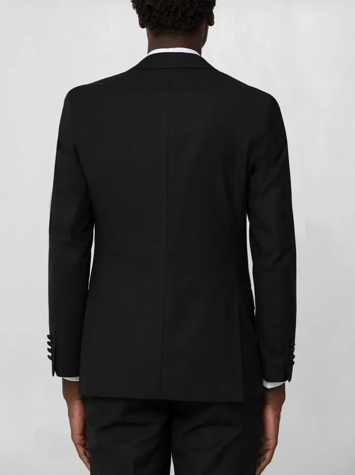Black Peak Lapel Ticket Pocket Tuxedo for Prom sold by Alain Dupetit product image thumbnail 4